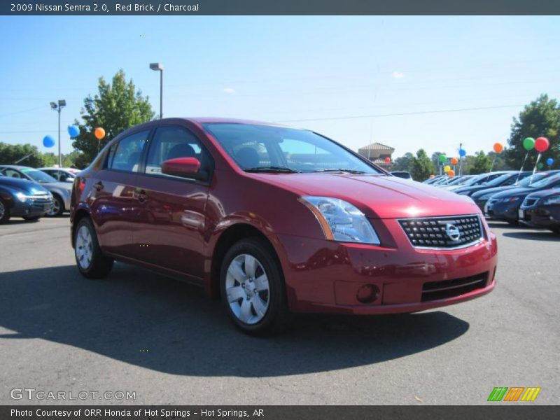 Red Brick / Charcoal 2009 Nissan Sentra 2.0