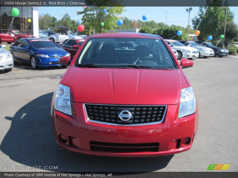 Red Brick / Charcoal 2009 Nissan Sentra 2.0