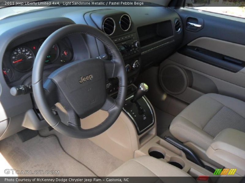 Light Sandstone Metallic / Pastel Pebble Beige 2011 Jeep Liberty Limited 4x4