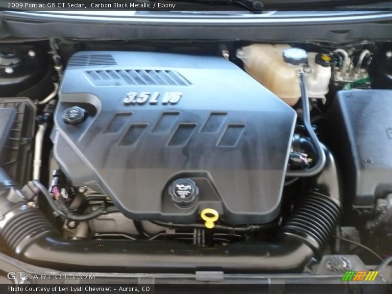 Carbon Black Metallic / Ebony 2009 Pontiac G6 GT Sedan