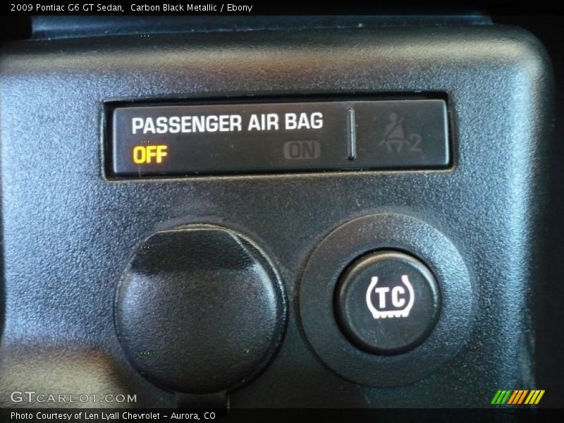 Carbon Black Metallic / Ebony 2009 Pontiac G6 GT Sedan