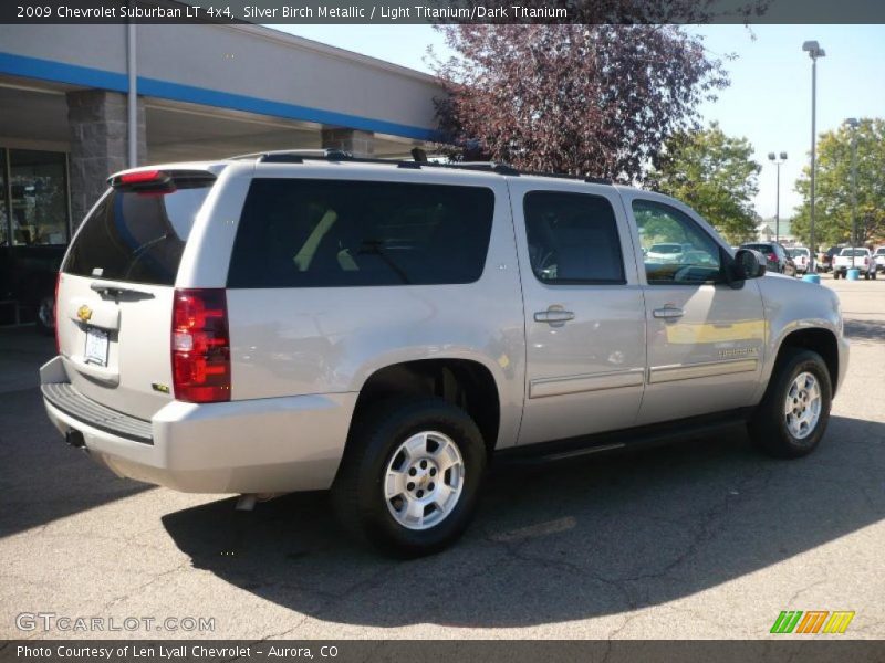 Silver Birch Metallic / Light Titanium/Dark Titanium 2009 Chevrolet Suburban LT 4x4