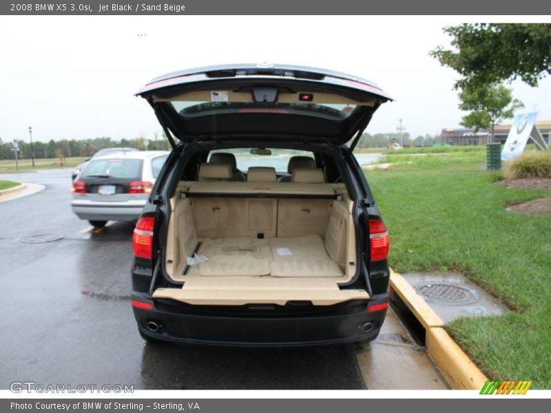 Jet Black / Sand Beige 2008 BMW X5 3.0si