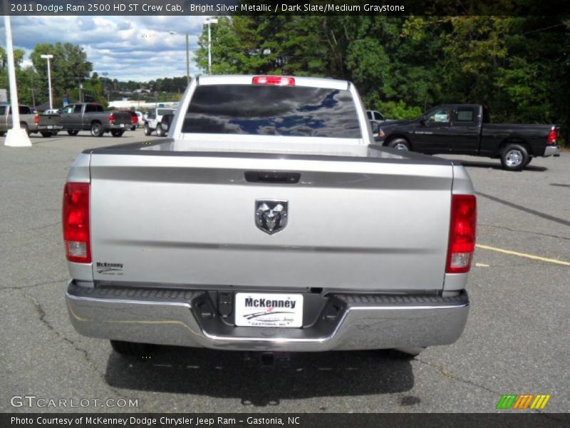 Bright Silver Metallic / Dark Slate/Medium Graystone 2011 Dodge Ram 2500 HD ST Crew Cab
