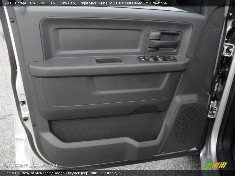 Bright Silver Metallic / Dark Slate/Medium Graystone 2011 Dodge Ram 2500 HD ST Crew Cab