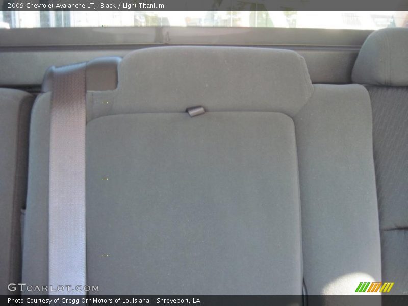 Black / Light Titanium 2009 Chevrolet Avalanche LT