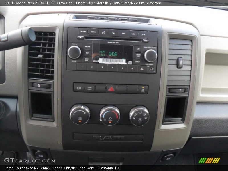 Bright Silver Metallic / Dark Slate/Medium Graystone 2011 Dodge Ram 2500 HD ST Crew Cab