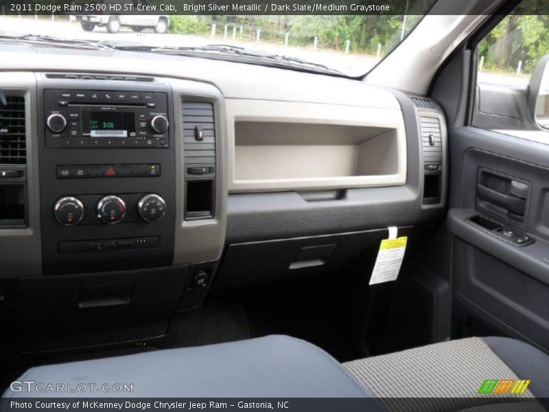 Bright Silver Metallic / Dark Slate/Medium Graystone 2011 Dodge Ram 2500 HD ST Crew Cab