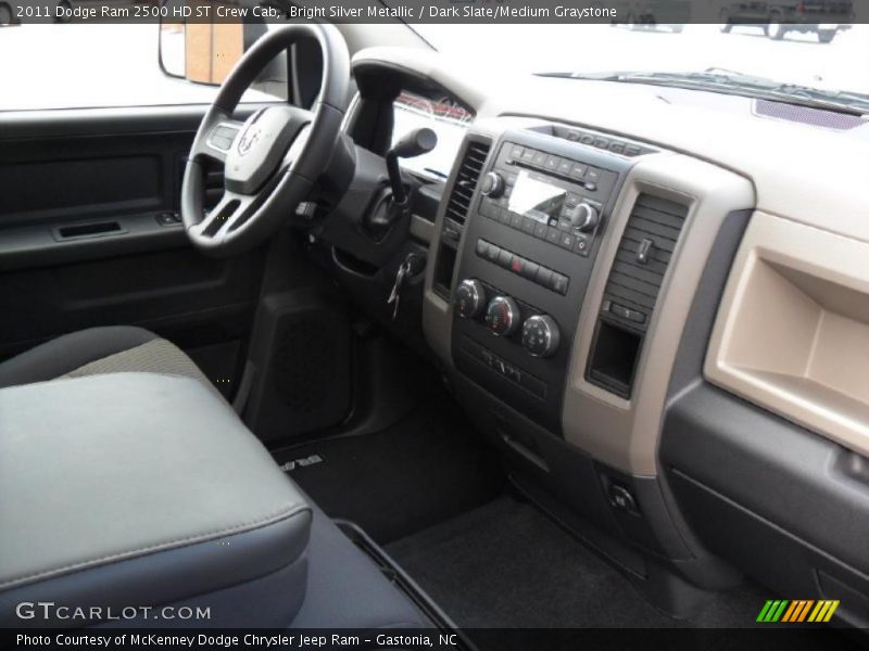 Bright Silver Metallic / Dark Slate/Medium Graystone 2011 Dodge Ram 2500 HD ST Crew Cab