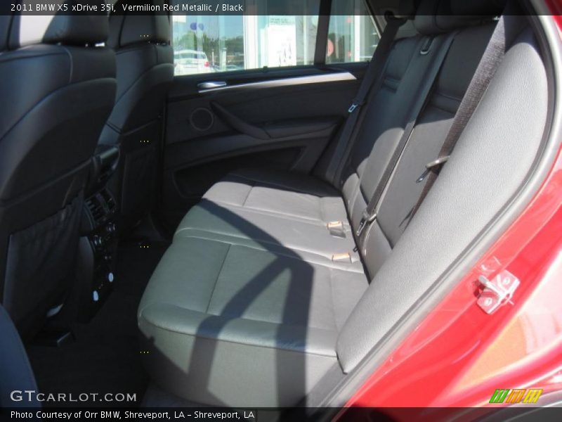 Vermilion Red Metallic / Black 2011 BMW X5 xDrive 35i