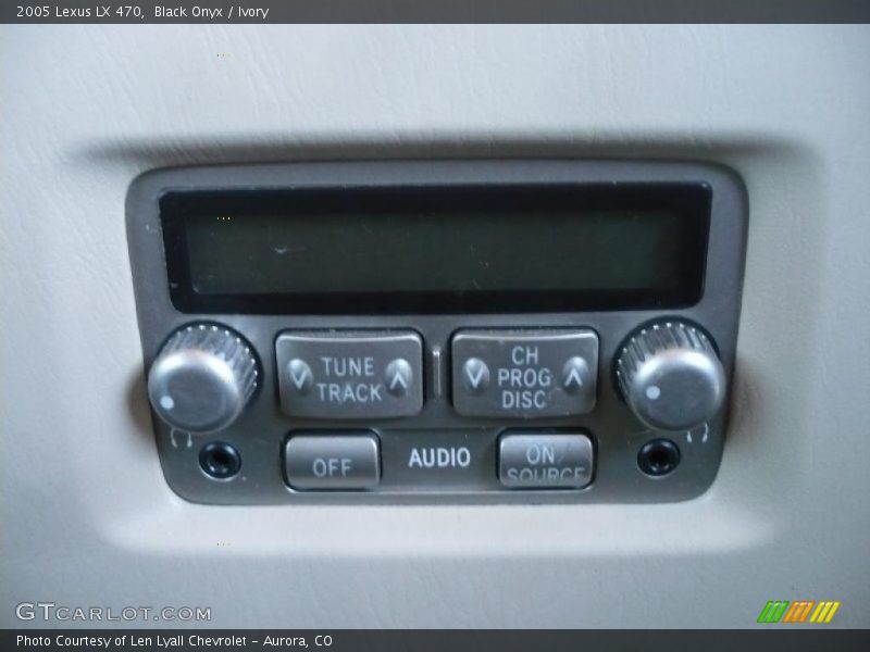 Black Onyx / Ivory 2005 Lexus LX 470