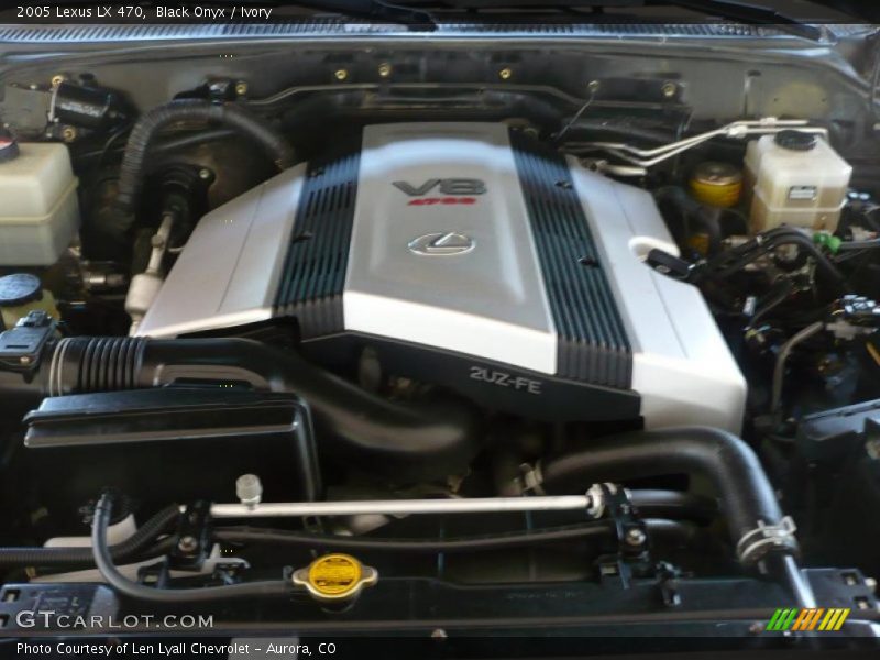  2005 LX 470 Engine - 4.7 Liter DOHC 32-Valve V8