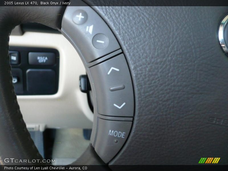 Black Onyx / Ivory 2005 Lexus LX 470