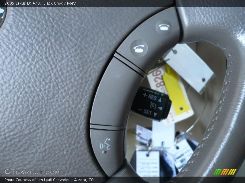 Black Onyx / Ivory 2005 Lexus LX 470