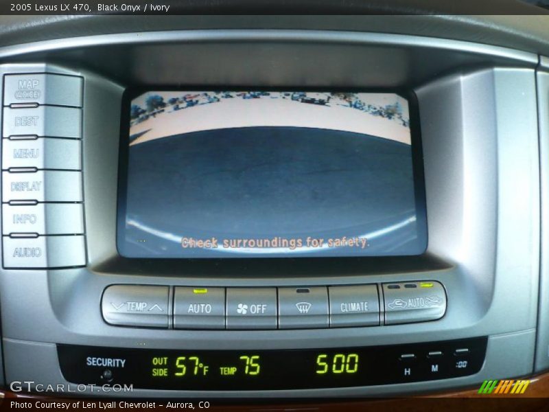Black Onyx / Ivory 2005 Lexus LX 470