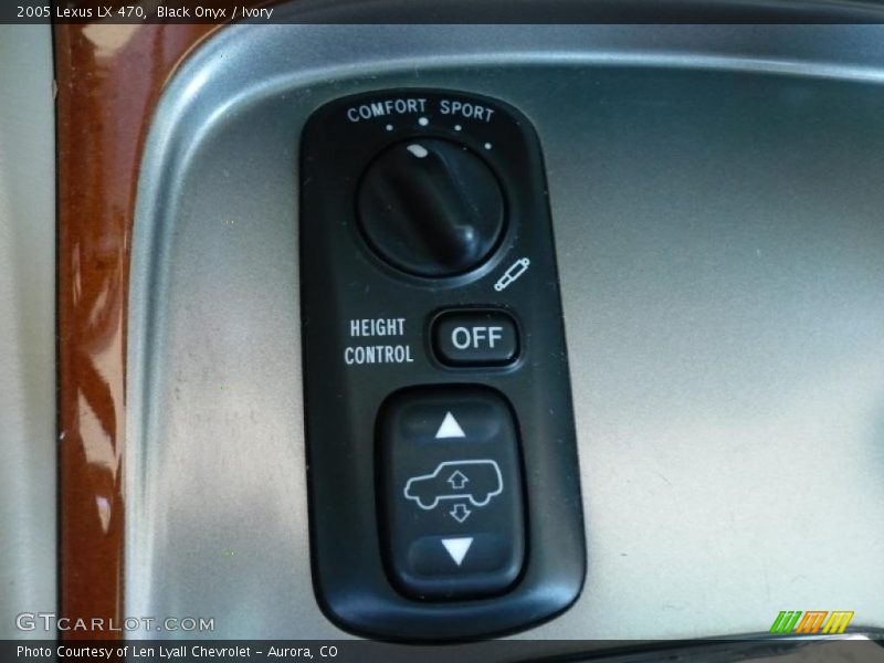Black Onyx / Ivory 2005 Lexus LX 470