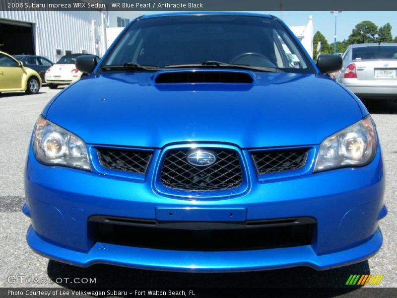 WR Blue Pearl / Anthracite Black 2006 Subaru Impreza WRX Sedan