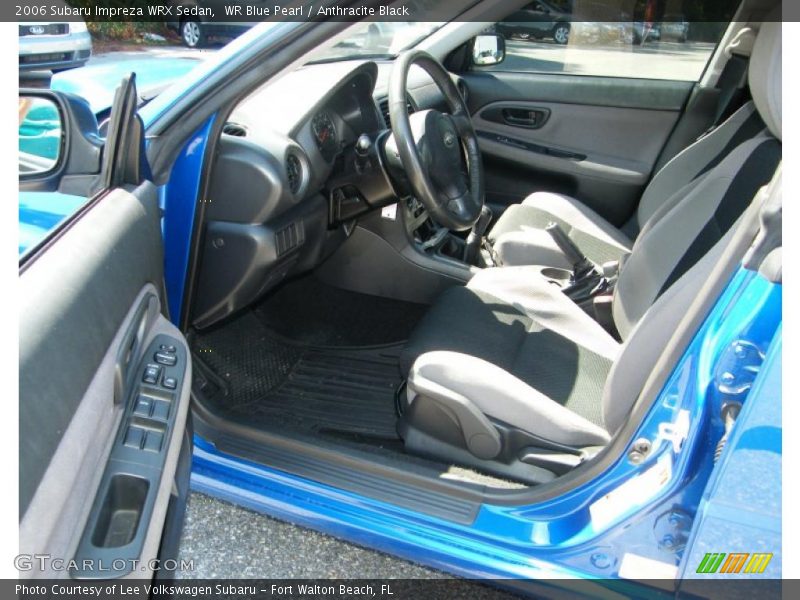 WR Blue Pearl / Anthracite Black 2006 Subaru Impreza WRX Sedan