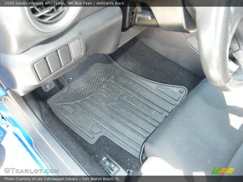 WR Blue Pearl / Anthracite Black 2006 Subaru Impreza WRX Sedan
