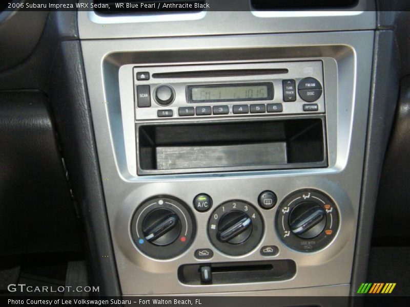 WR Blue Pearl / Anthracite Black 2006 Subaru Impreza WRX Sedan