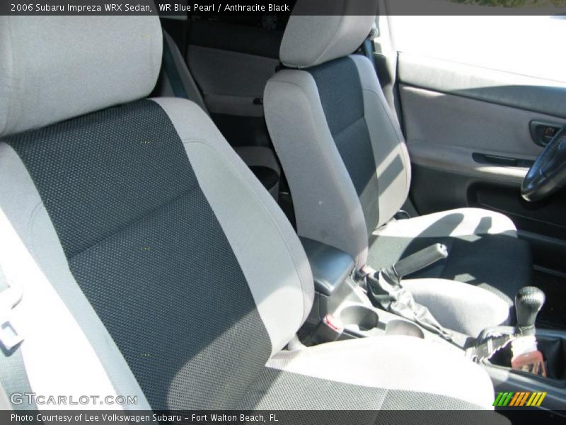 WR Blue Pearl / Anthracite Black 2006 Subaru Impreza WRX Sedan