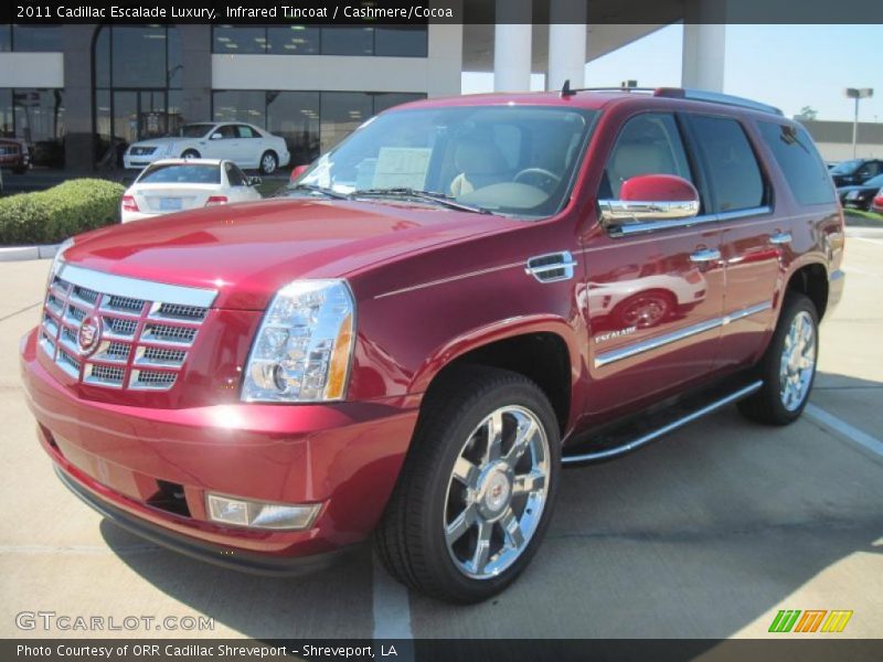 Infrared Tincoat / Cashmere/Cocoa 2011 Cadillac Escalade Luxury