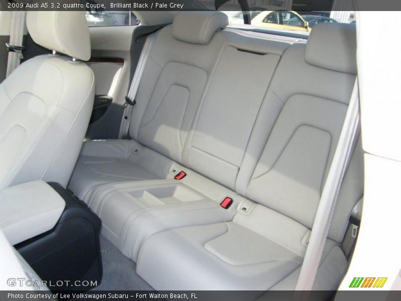 Brilliant Black / Pale Grey 2009 Audi A5 3.2 quattro Coupe