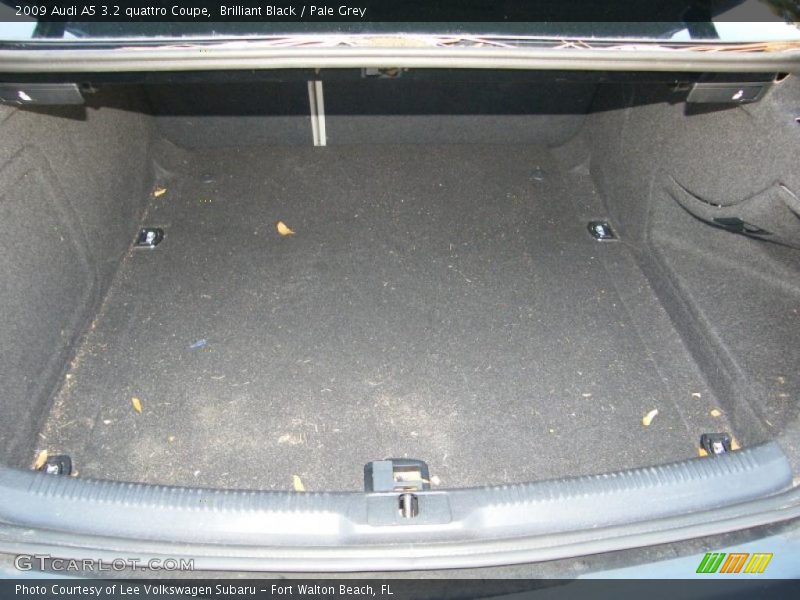 Brilliant Black / Pale Grey 2009 Audi A5 3.2 quattro Coupe