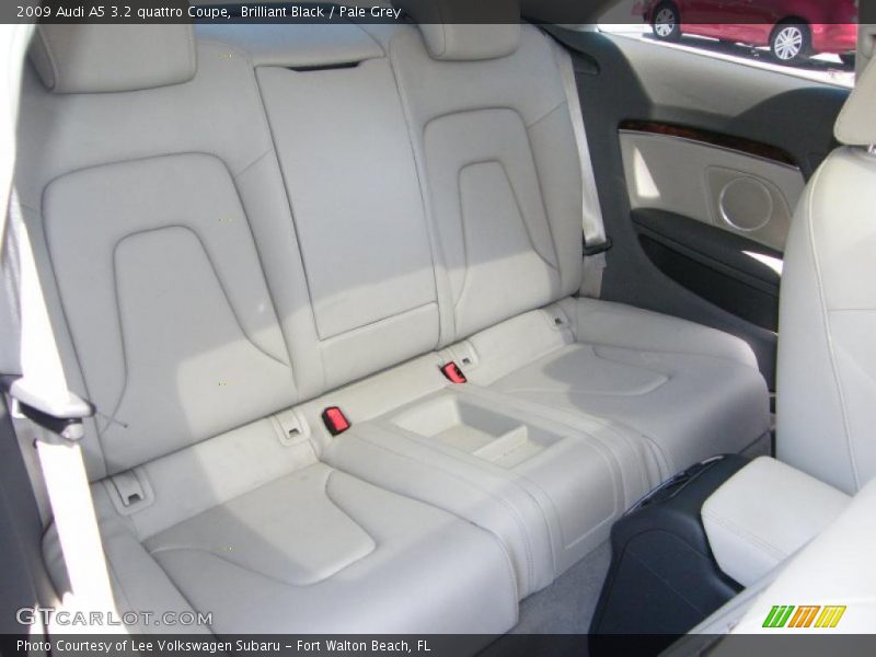 Brilliant Black / Pale Grey 2009 Audi A5 3.2 quattro Coupe