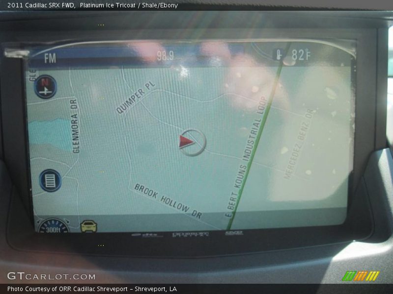 Platinum Ice Tricoat / Shale/Ebony 2011 Cadillac SRX FWD