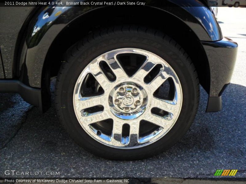 Brilliant Black Crystal Pearl / Dark Slate Gray 2011 Dodge Nitro Heat 4.0 4x4