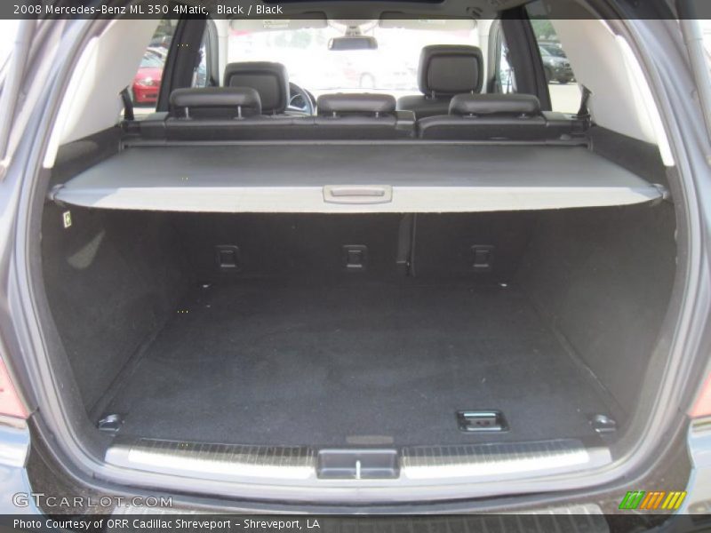 Black / Black 2008 Mercedes-Benz ML 350 4Matic