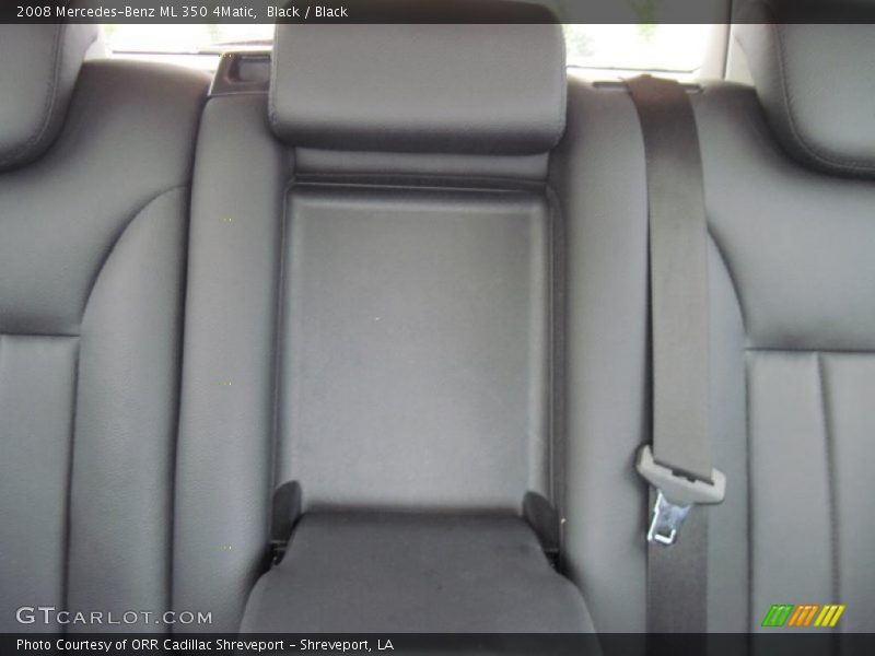 Black / Black 2008 Mercedes-Benz ML 350 4Matic