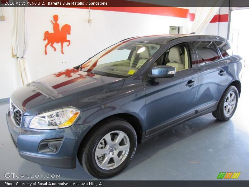 Barents Blue Metallic / Sandstone 2010 Volvo XC60 3.2
