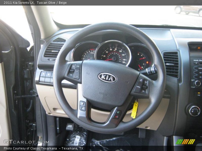 Tuscan Olive / Beige 2011 Kia Sorento LX