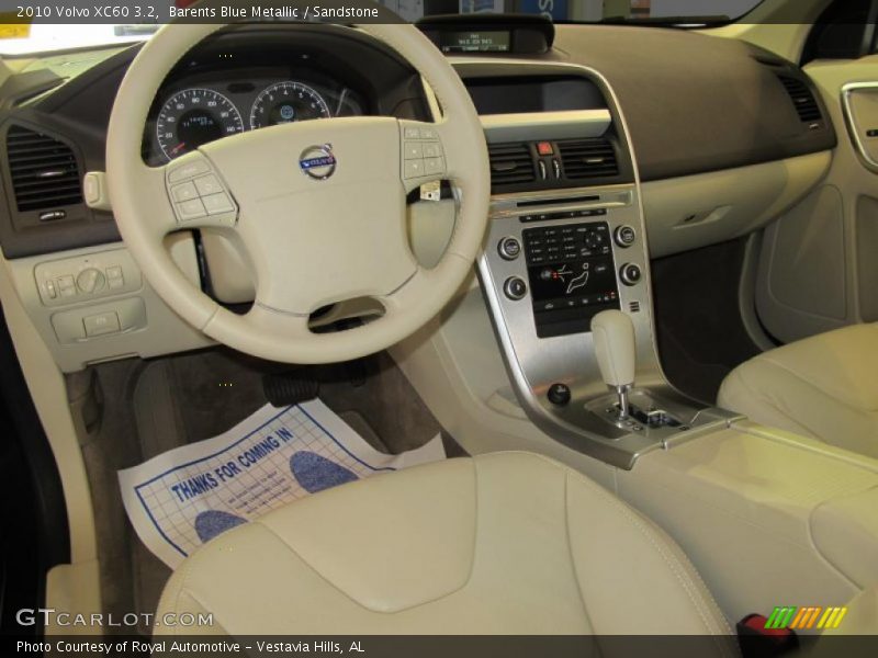Barents Blue Metallic / Sandstone 2010 Volvo XC60 3.2