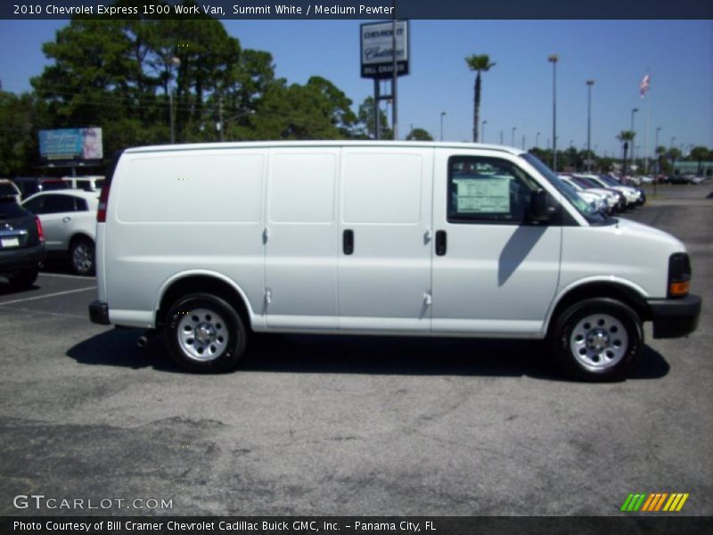 Summit White / Medium Pewter 2010 Chevrolet Express 1500 Work Van