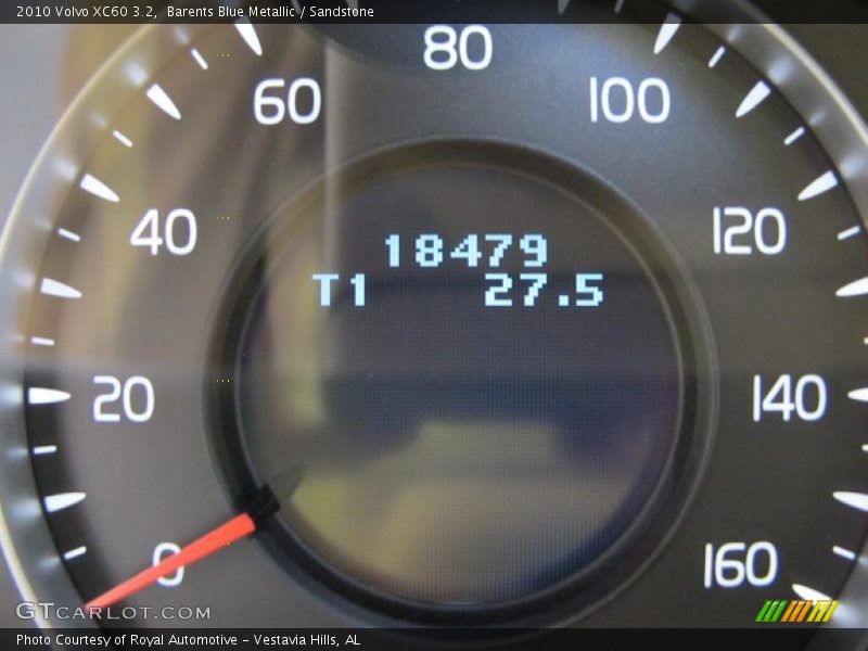 Barents Blue Metallic / Sandstone 2010 Volvo XC60 3.2