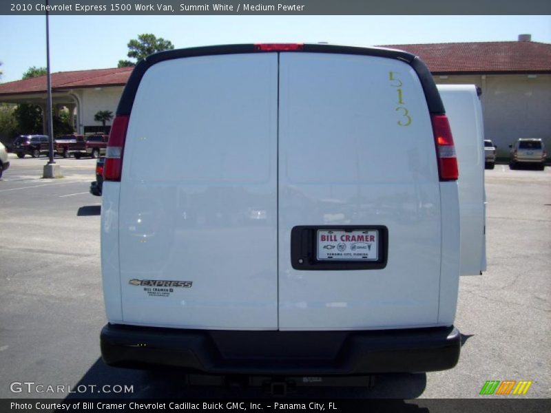 Summit White / Medium Pewter 2010 Chevrolet Express 1500 Work Van