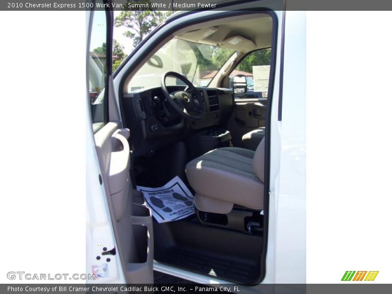 Summit White / Medium Pewter 2010 Chevrolet Express 1500 Work Van