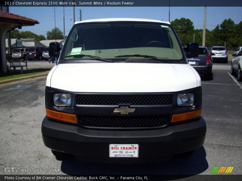 Summit White / Medium Pewter 2010 Chevrolet Express 1500 Work Van