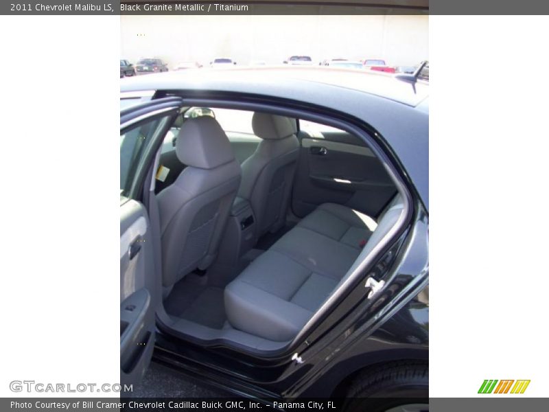 Black Granite Metallic / Titanium 2011 Chevrolet Malibu LS
