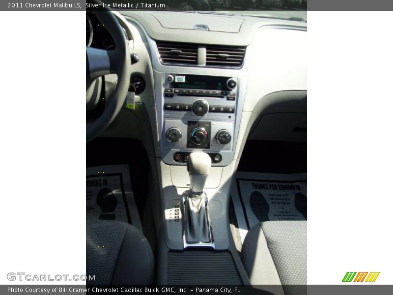 Silver Ice Metallic / Titanium 2011 Chevrolet Malibu LS