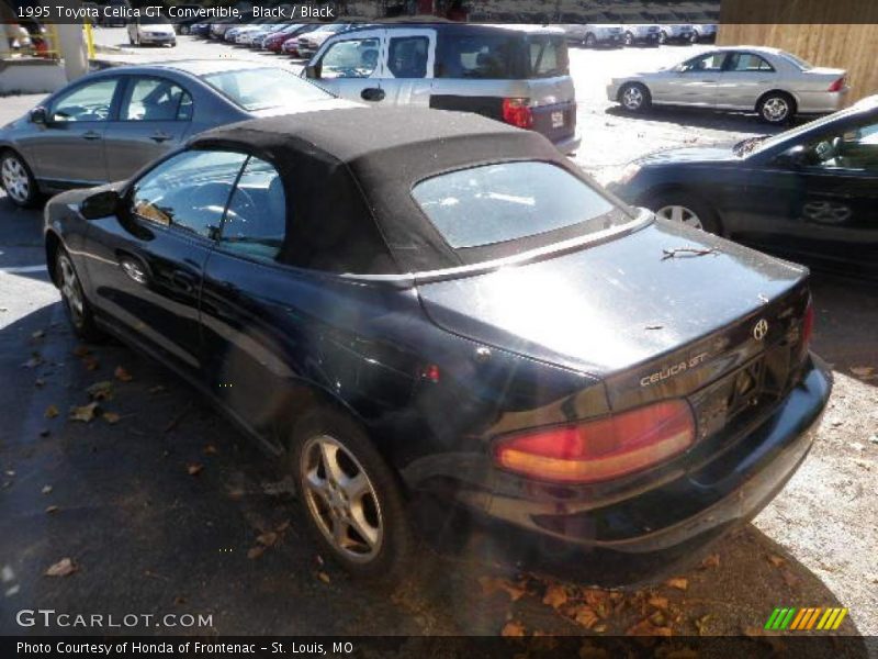 Black / Black 1995 Toyota Celica GT Convertible