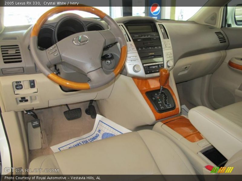 Crystal White / Ivory 2005 Lexus RX 330