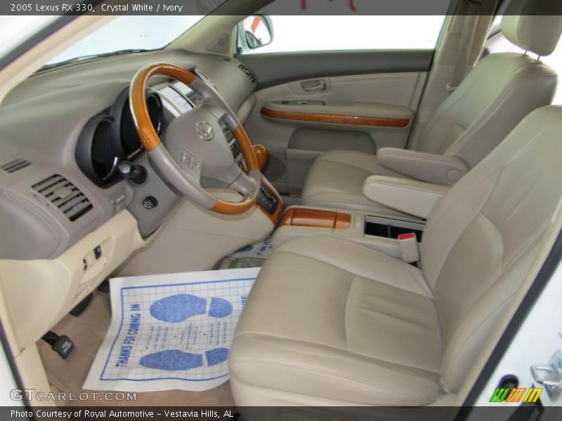 Crystal White / Ivory 2005 Lexus RX 330