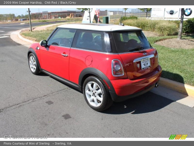 Chili Red / Black/Grey 2009 Mini Cooper Hardtop