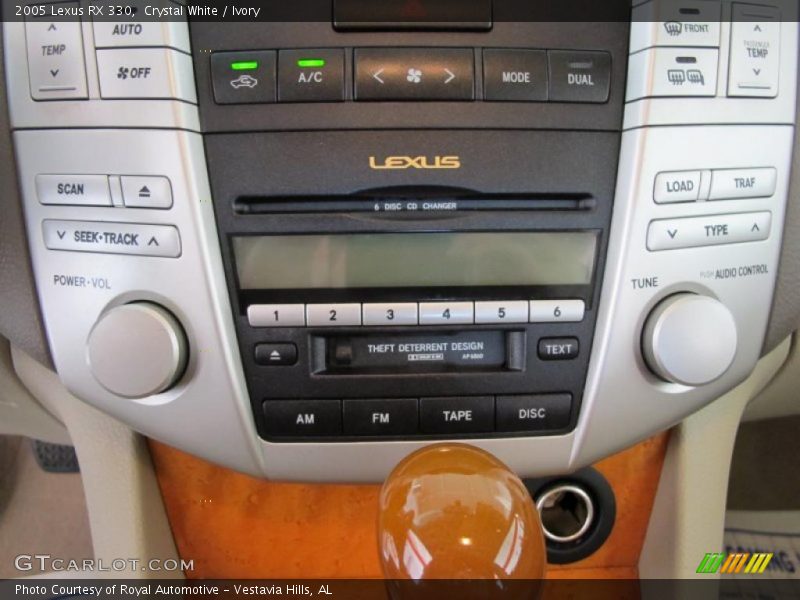 Crystal White / Ivory 2005 Lexus RX 330