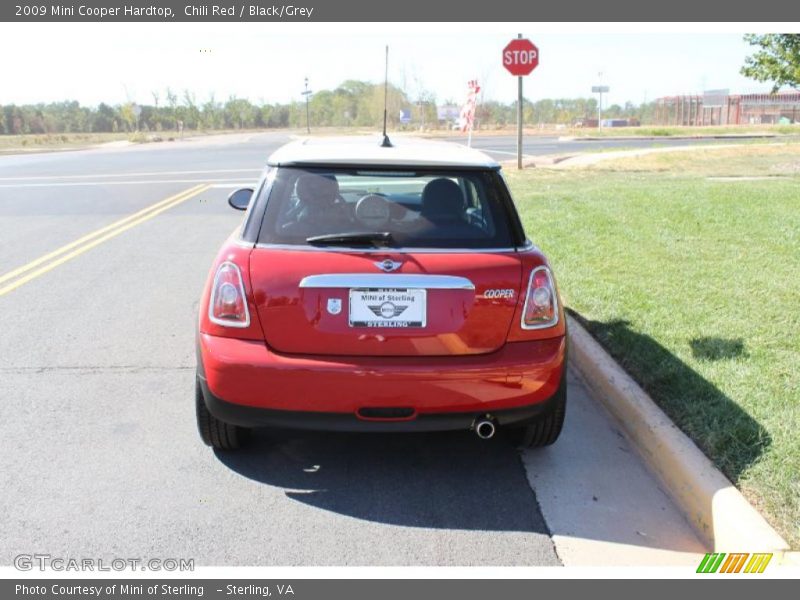 Chili Red / Black/Grey 2009 Mini Cooper Hardtop