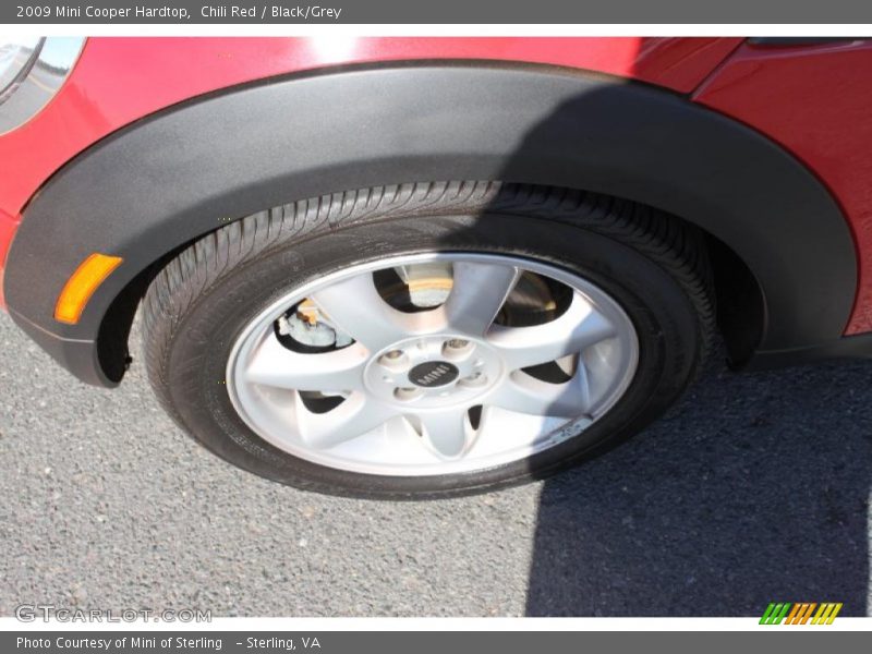 Chili Red / Black/Grey 2009 Mini Cooper Hardtop